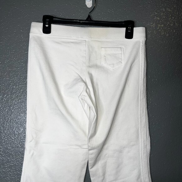 Girls White Pull-On Pants Size 8 Express Soft Stretch Lounge - Picture 3 of 6
